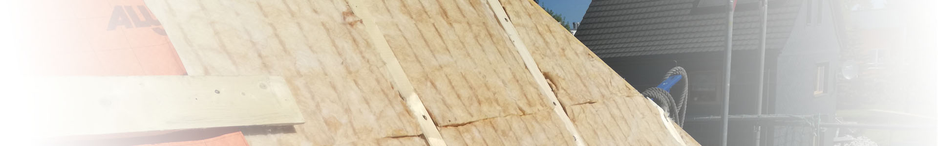 Zwischensparrendämmung bei einer Dachsanierung von Außen
